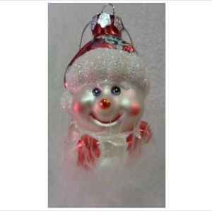 Kohls St Nicholas Square Jolly Snowman Ornament